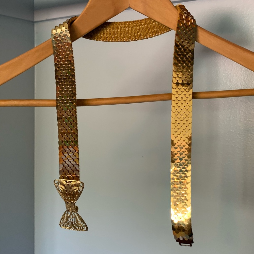 gold tone belt